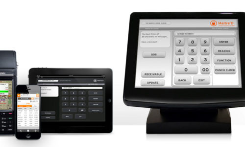 Full suite of Maitre'D POS software solutions for the hospitality industry